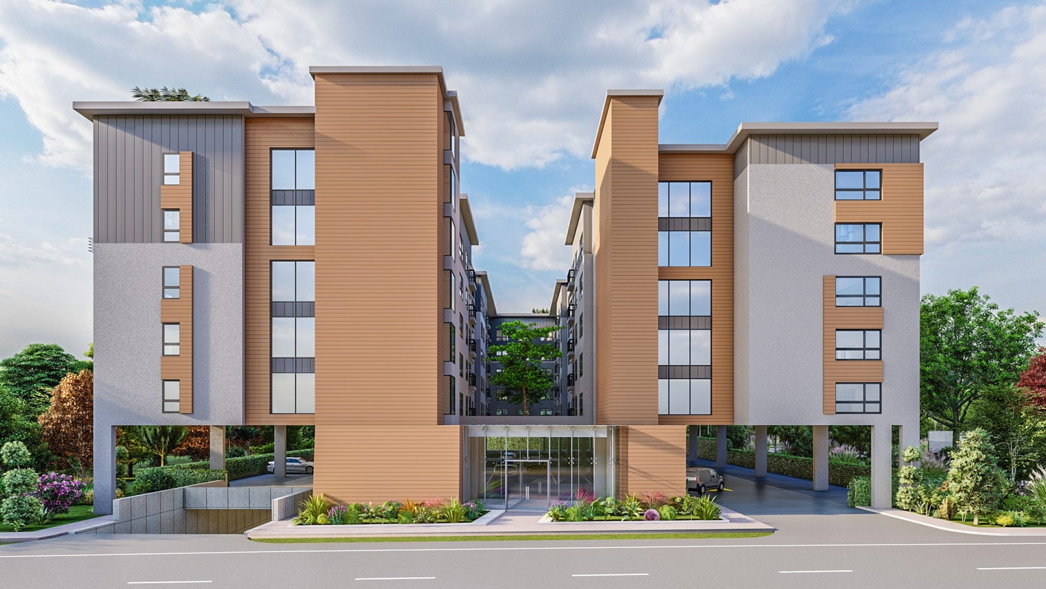 Fairfield County affordable housing development by Douglas Cutler Architects